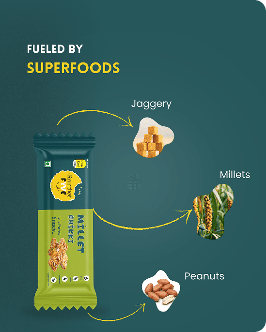 Millet Chikki ingredient illustration